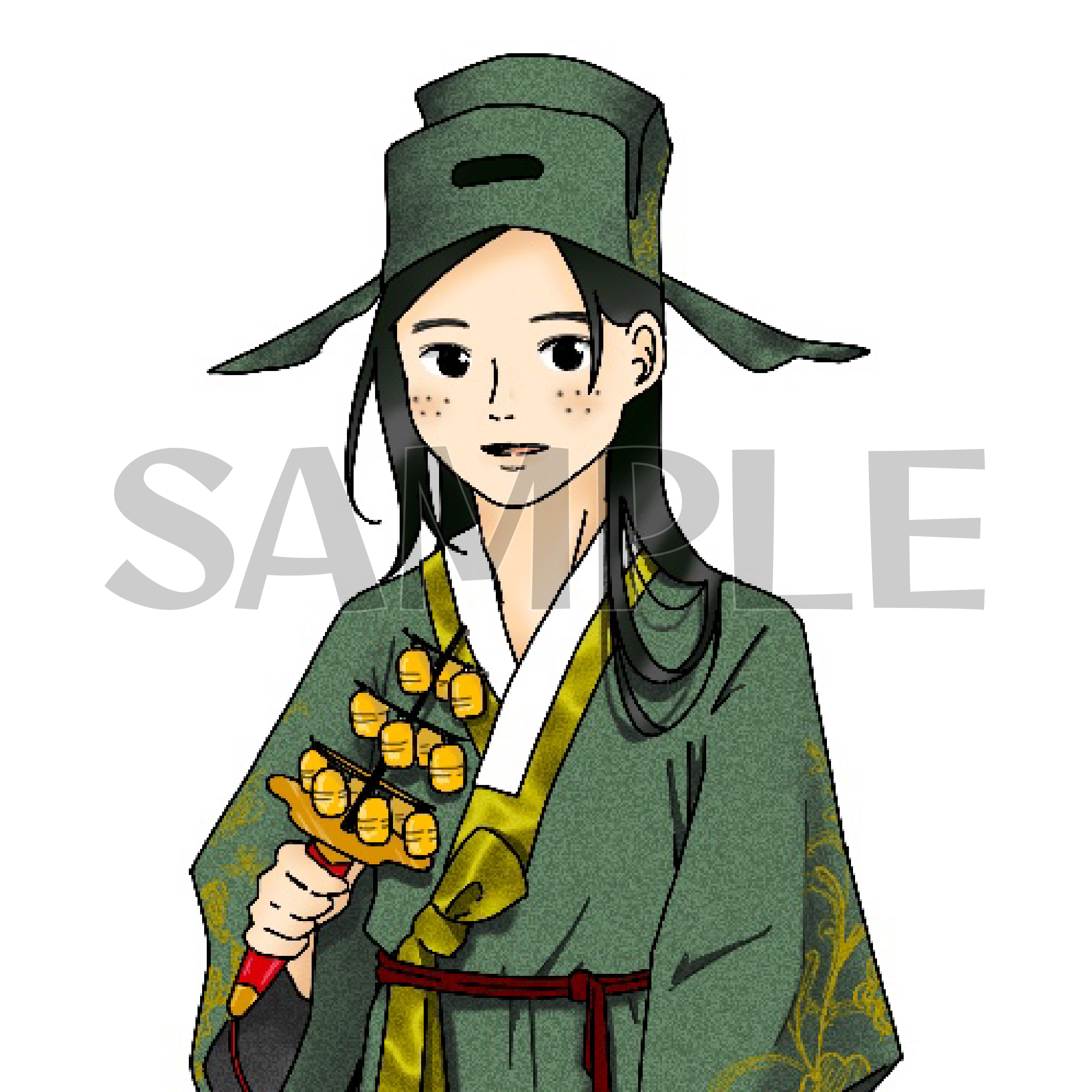 依頼制作イラスト　マーダーミステリー立ち絵