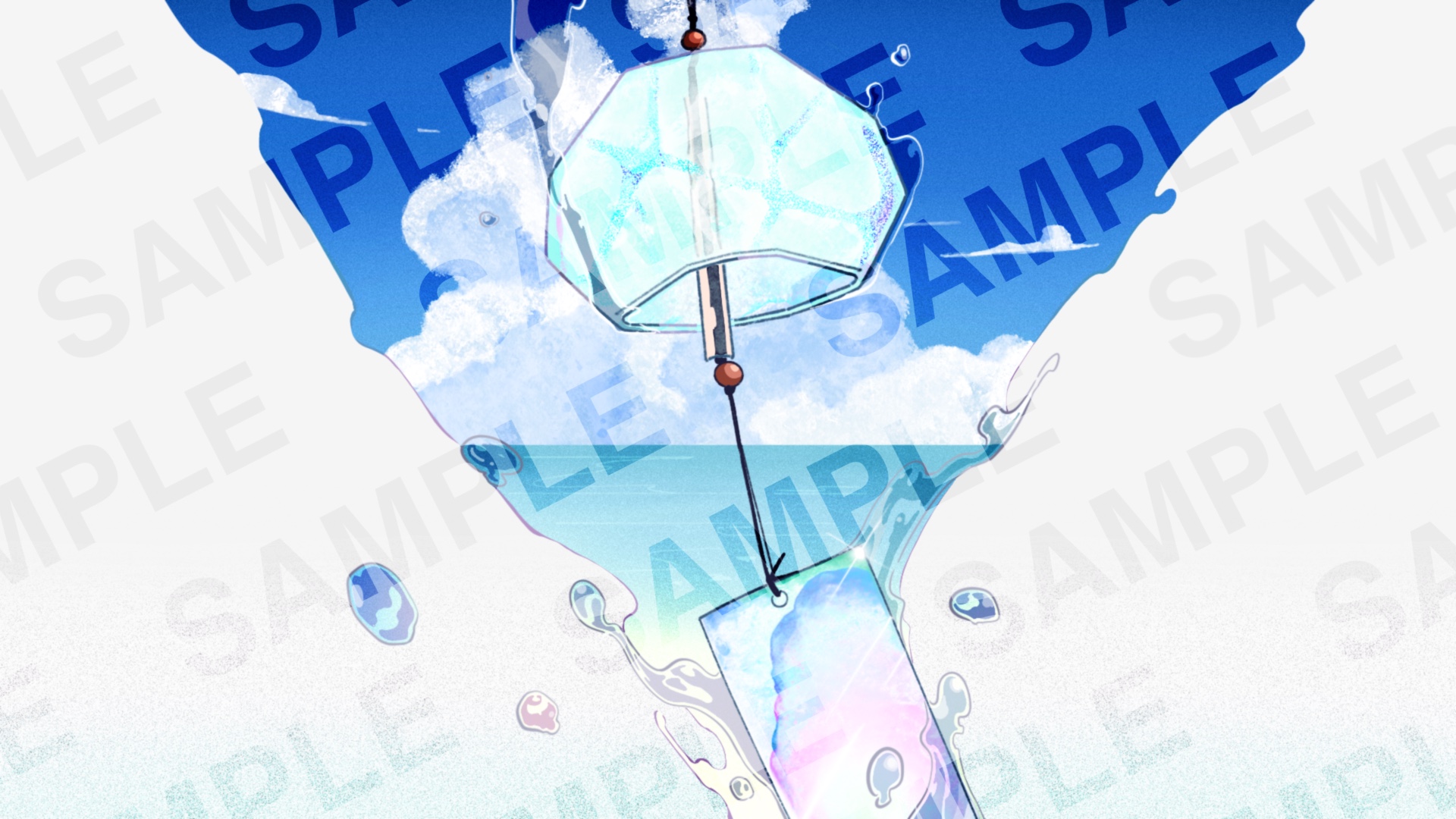 依頼制作イラスト　動画サムネイル
